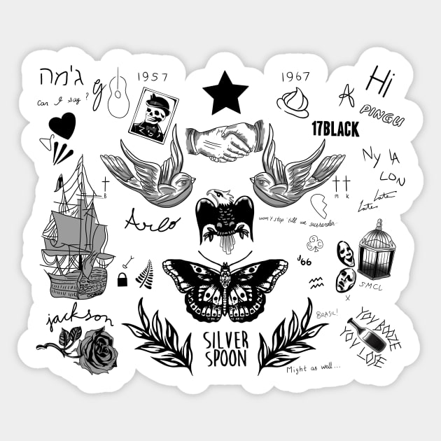 Harry’s Tattoos Sticker by am1202